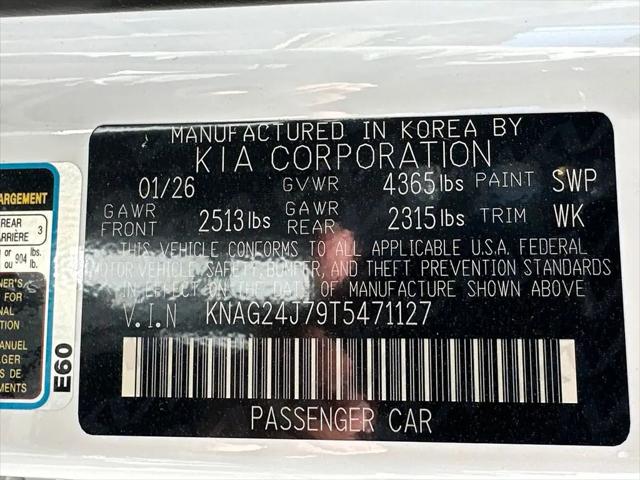 2026 Kia K5 LXS FWD