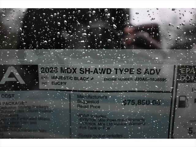 2026 Acura MDX Type S Advance Package