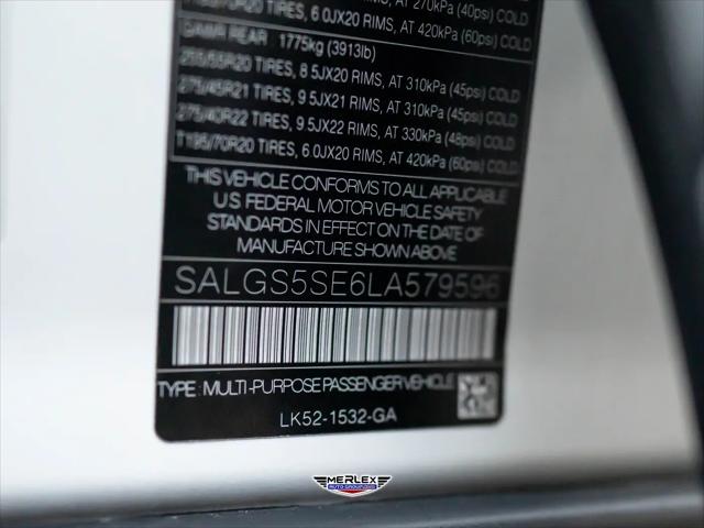 2020 Land Rover Range Rover Supercharged