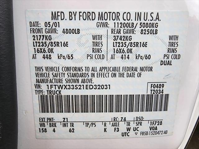 2001 Ford F-350 XL