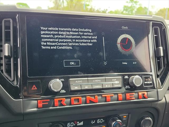 2026 Nissan Frontier Crew Cab Long Bed PRO-4X 4x4