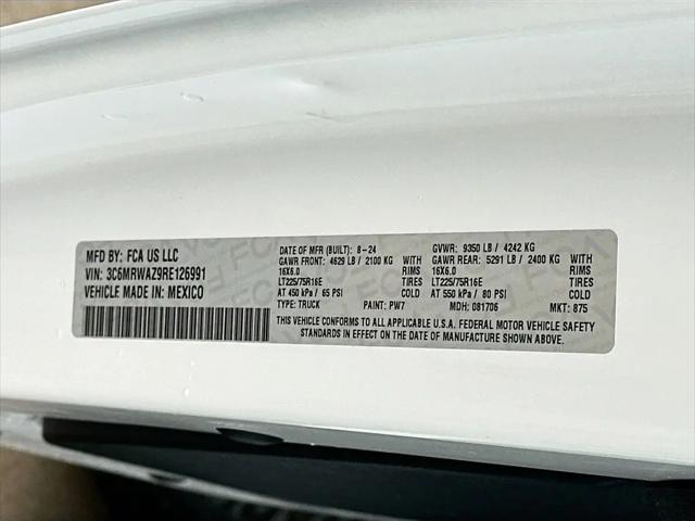 2024 Ram ProMaster Tradesman