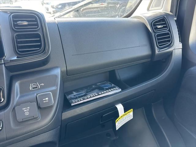 2026 Ram ProMaster Cargo Van Tradesman High Roof 159" WB EXT w/Pass Seat