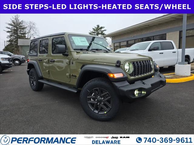 2026 Jeep Wrangler 4-Door Sport S 4x4 for sale in Delaware, OH