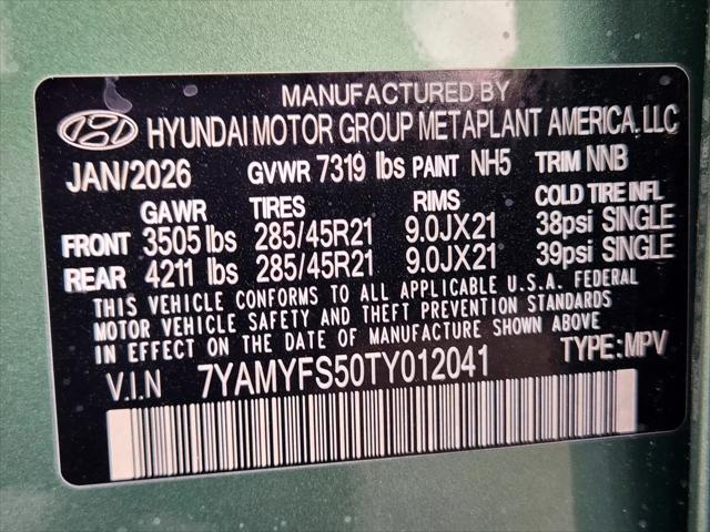 2026 Hyundai IONIQ 9 Performance Calligraphy