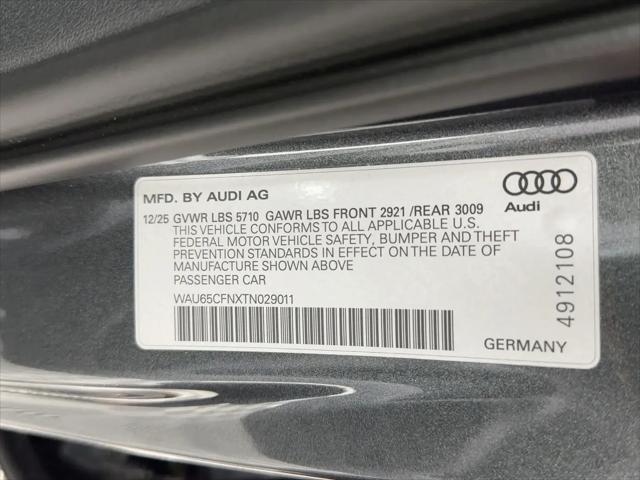 2026 Audi A6 Prestige quattro S tronic