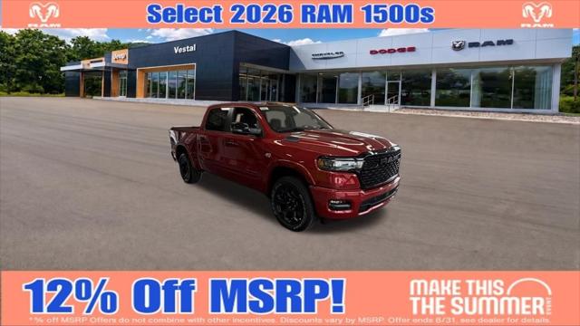 2026 Ram 1500 Big Horn Crew Cab 4x4 5'7" Box for sale in Vestal, NY