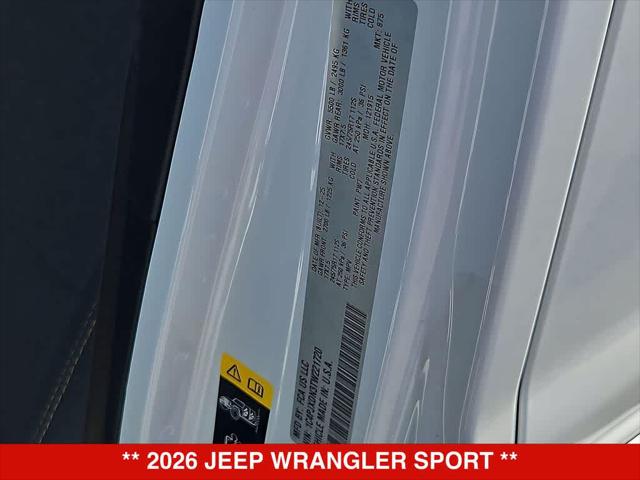 2026 Jeep Wrangler 4-Door Sport 4x4