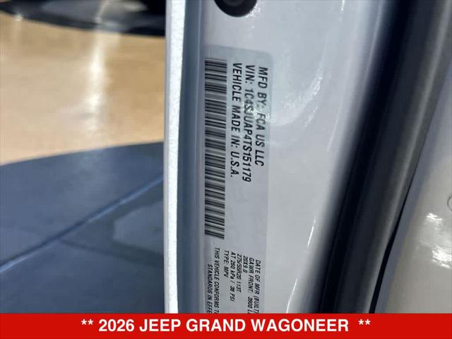 2026 Jeep Grand Wagoneer 4x2
