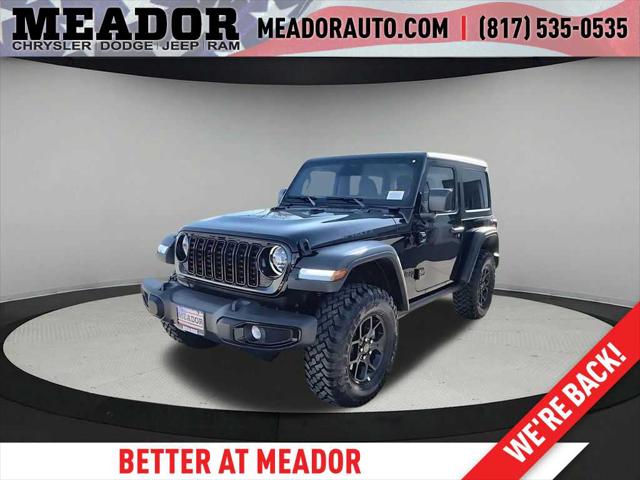 2026 Jeep Wrangler 2-Door Willys 4x4 for sale in Fort Worth, TX