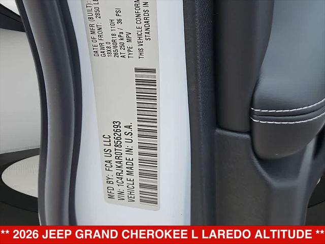 2026 Jeep Grand Cherokee L Altitude 4x4