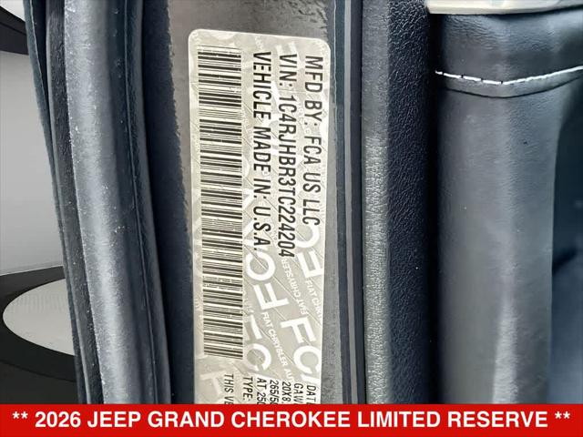2026 Jeep Grand Cherokee Limited Reserve 4x4