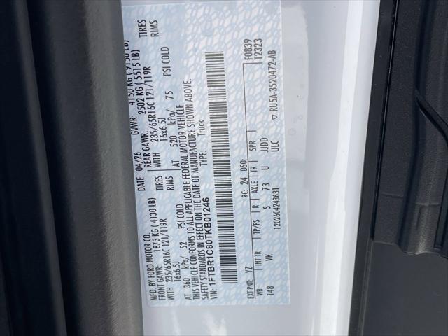 2026 Ford Transit Cargo Van T-250 148 Med Rf 9150 GVWR RWD