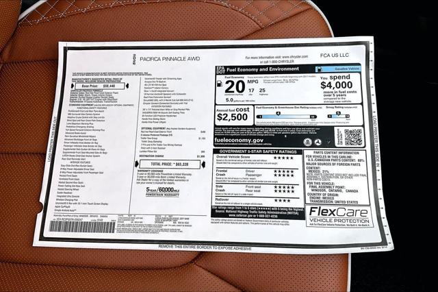 2026 Chrysler Pacifica Pinnacle AWD