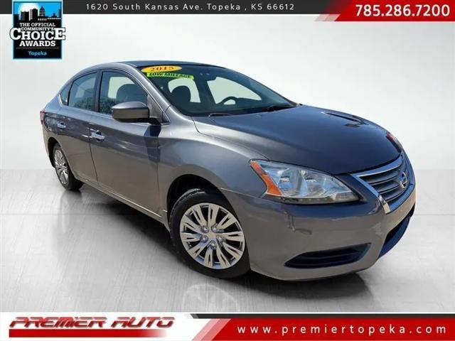 2015 Nissan Sentra S for sale in Topeka, KS