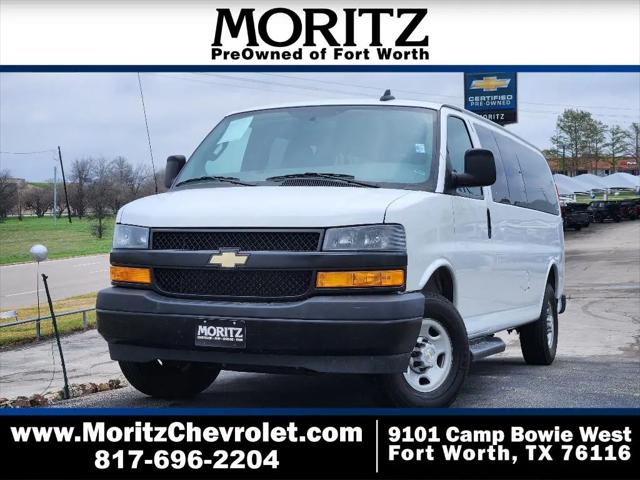 2023 Chevrolet Express Passenger RWD 3500 Extended Wheelbase LS for sale in Fort Worth, TX