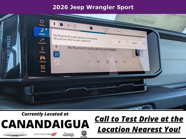 2026 Jeep Wrangler Sport