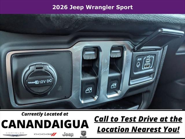 2026 Jeep Wrangler Sport