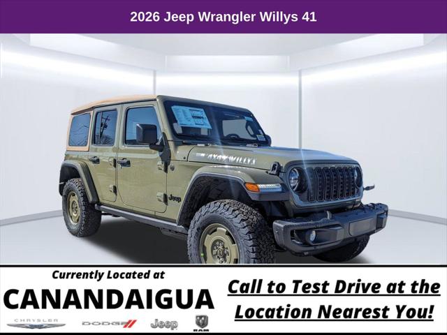 2026 Jeep Wrangler Willys 41 for sale in Canandaigua, NY