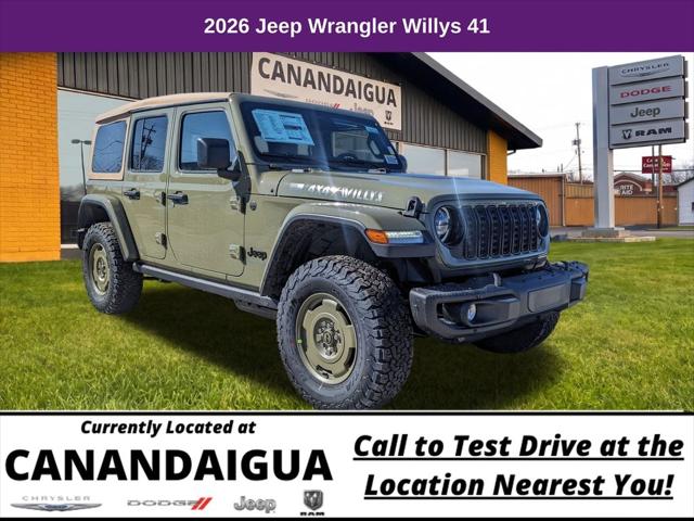 2026 Jeep Wrangler Willys 41 for sale in Canandaigua, NY