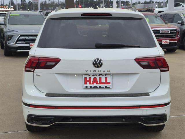 2022 Volkswagen Tiguan 2.0T SE R-Line Black