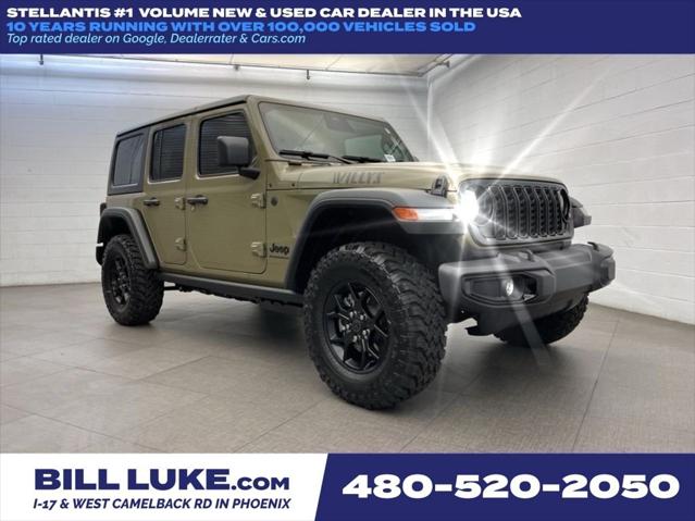 2026 Jeep Wrangler WRANGLER 4-DOOR WILLYS 2026 Jeep Wrangler WRANGLER 4-DOOR WILLYS