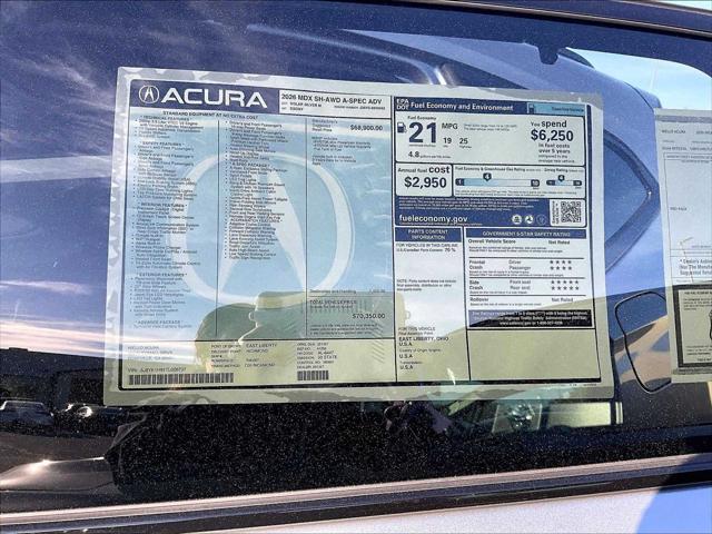2026 Acura MDX A-SPEC Advance Package