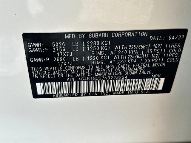 2022 Subaru Outback Wilderness