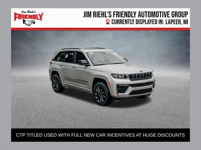2026 Jeep Grand Cherokee Limited Reserve 4x4 for sale in Lapeer, MI