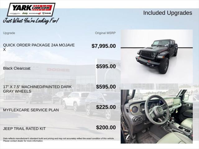 2026 Jeep Gladiator GLADIATOR MOJAVE X 4X4