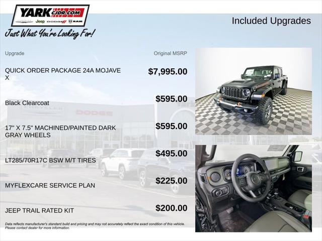 2026 Jeep Gladiator GLADIATOR MOJAVE X 4X4