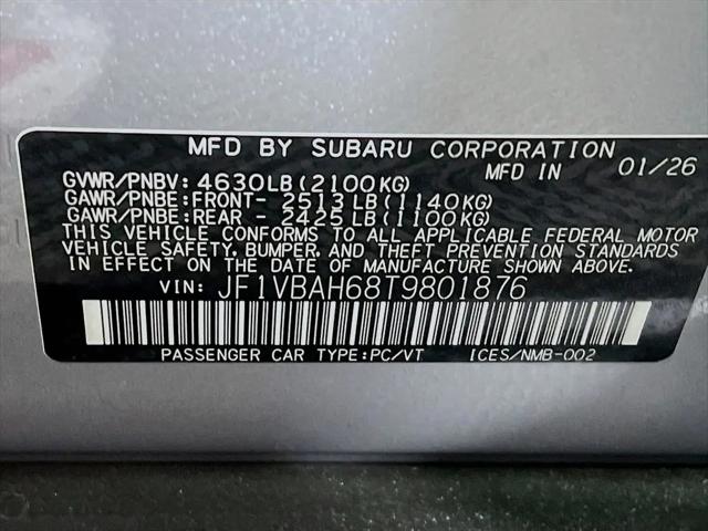 2026 Subaru WRX Premium
