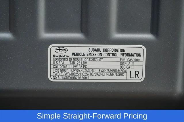 2026 Subaru WRX tS