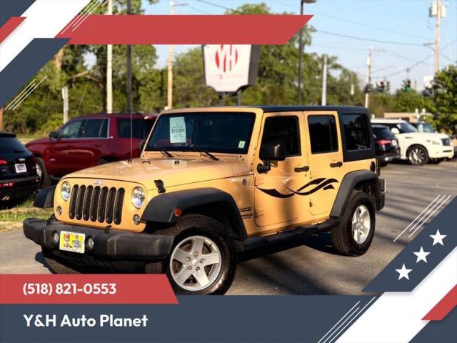 2014 Jeep Wrangler Unlimited Sport for sale in Rensselaer, NY