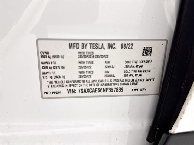 2022 Tesla Model X Dual Motor All-Wheel Drive