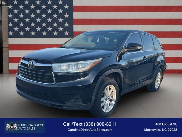 2016 Toyota Highlander LE V6 for sale in Mocksville, NC