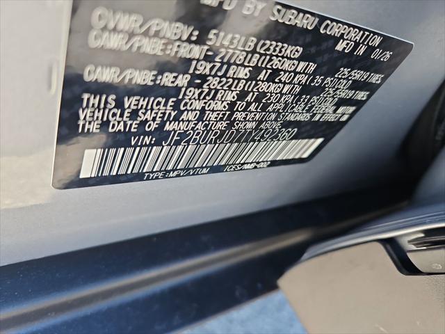 2026 Subaru Outback Touring XT