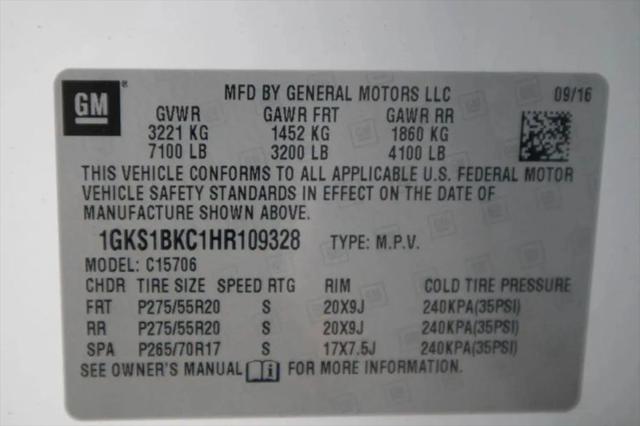 2017 GMC Yukon SLT