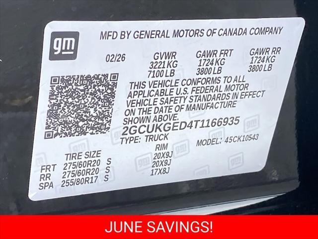 2026 Chevrolet Silverado 1500 4WD Crew Cab Short Bed LTZ