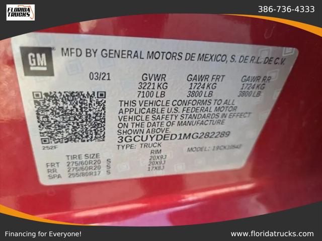 2021 Chevrolet Silverado 1500 4WD Crew Cab Short Bed LT