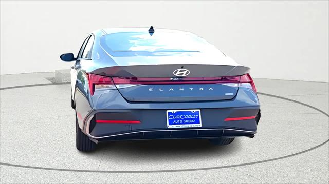 2026 Hyundai Elantra Hybrid Blue