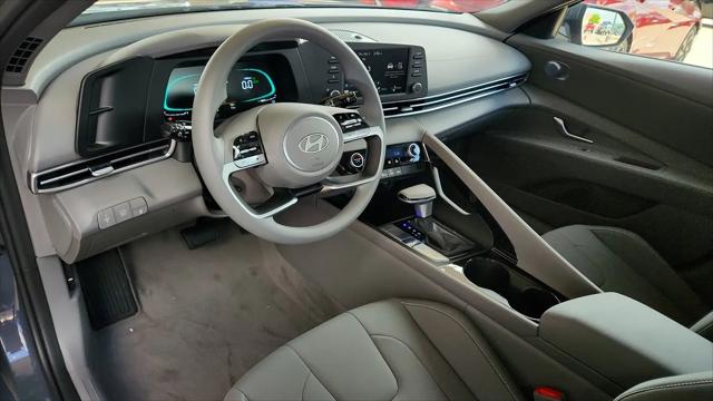 2026 Hyundai Elantra Hybrid Blue