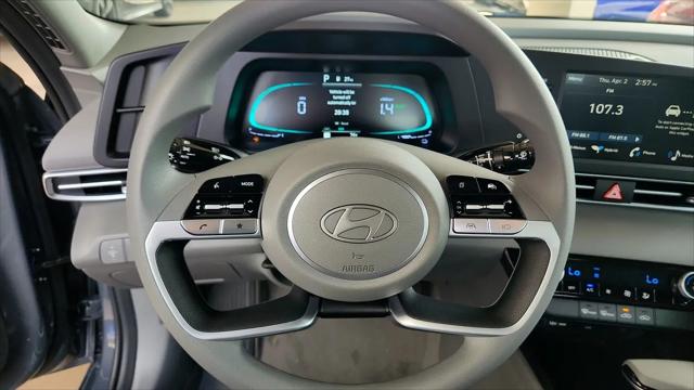 2026 Hyundai Elantra Hybrid Blue