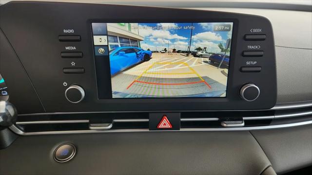 2026 Hyundai Elantra Hybrid Blue