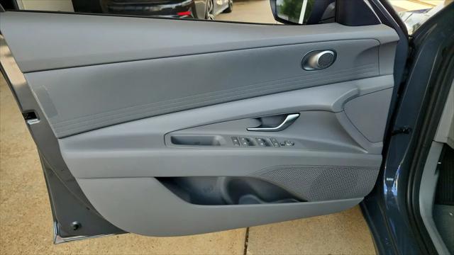 2026 Hyundai Elantra Hybrid Blue