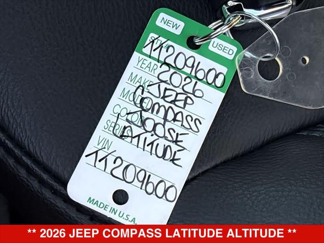 2026 Jeep Compass Latitude Altitude