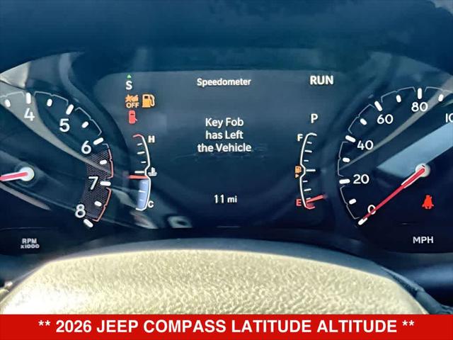 2026 Jeep Compass Latitude Altitude