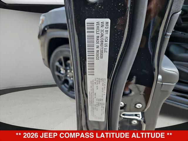2026 Jeep Compass Latitude Altitude