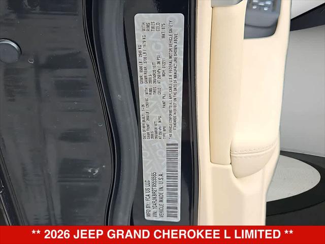 2026 Jeep Grand Cherokee L Limited 4x4