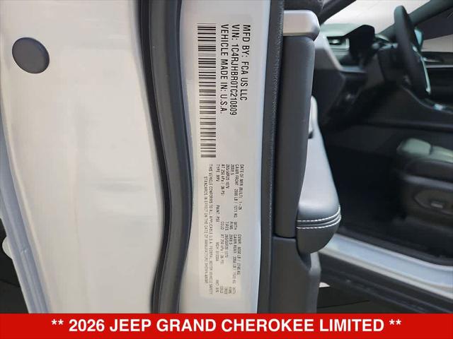 2026 Jeep Grand Cherokee Limited 4x4